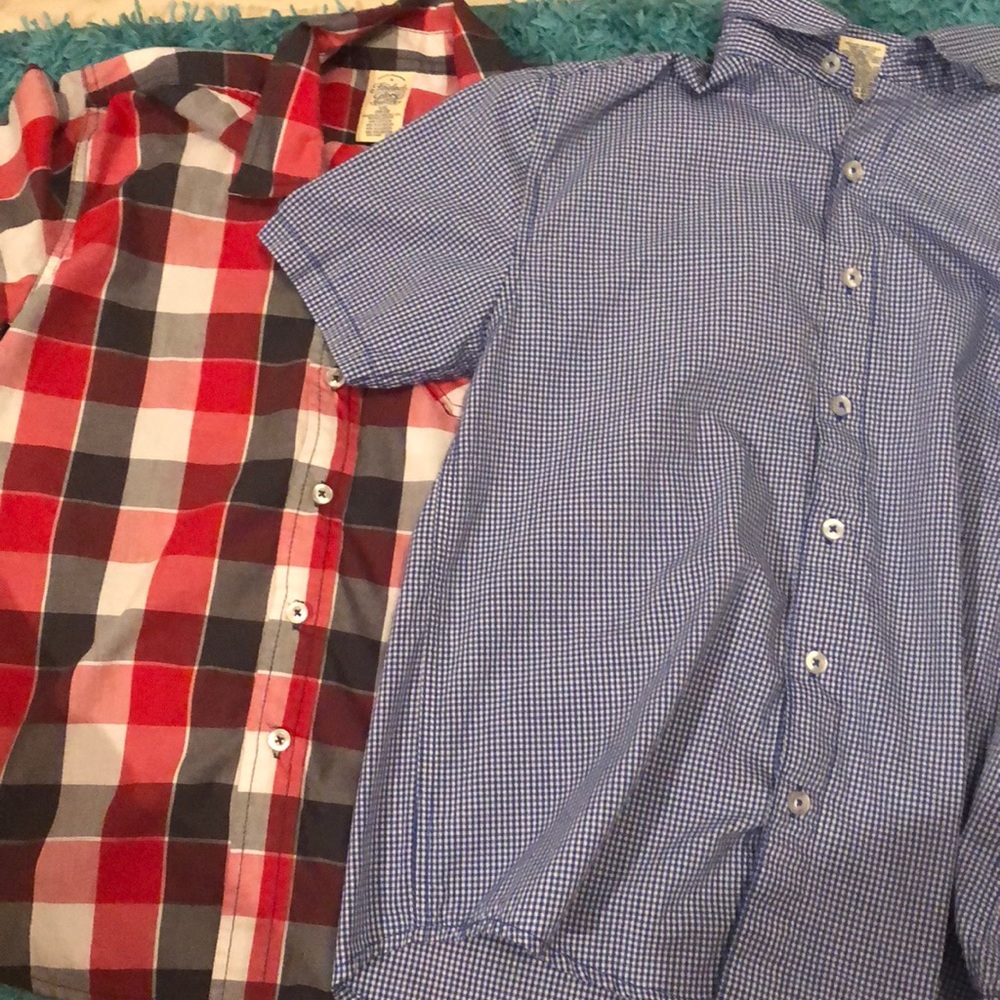 Two short sleeve polo shirts